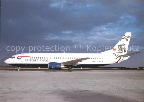 Flugzeuge Zivil British Airways Boeing B-737-436 G-DOCM
