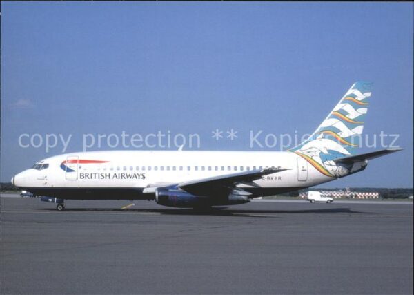 Flugzeuge Zivil British Airways Boeing B-737-236 G-BKYB
