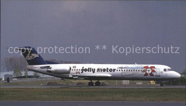Flugzeuge Zivil Alpi Eagles Jolly Motor colours Fokker