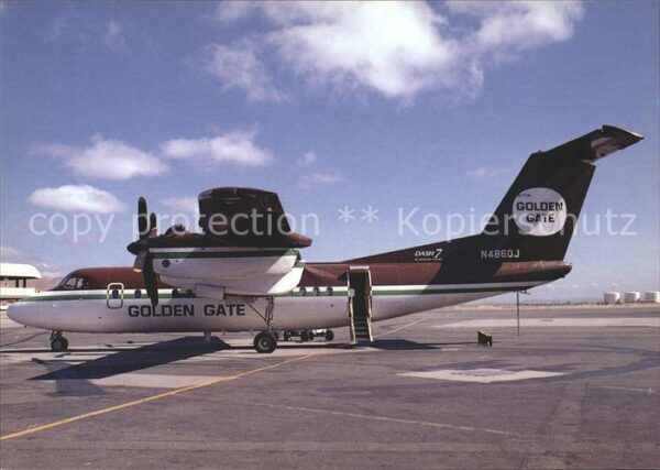 Flugzeuge Zivil Golden Gate De Havilland DHC-7-102 Dash
