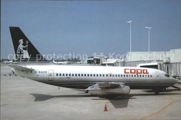 Flugzeuge Zivil Copa Panama Boeing 737-204 G-BADR col.