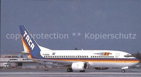 Flugzeuge Zivil TACA Boeing 737-3Y0 G-BNGM c/n 23925/15