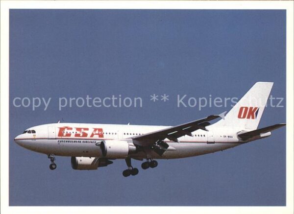 Flugzeuge Zivil CSA Ceskoslovenske Aeroline A310-304 OK