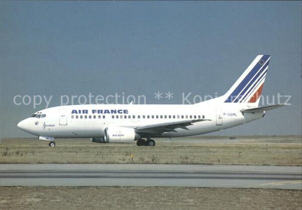Flugzeuge Zivil Air France Euralair Boeing 737-500 F-GG