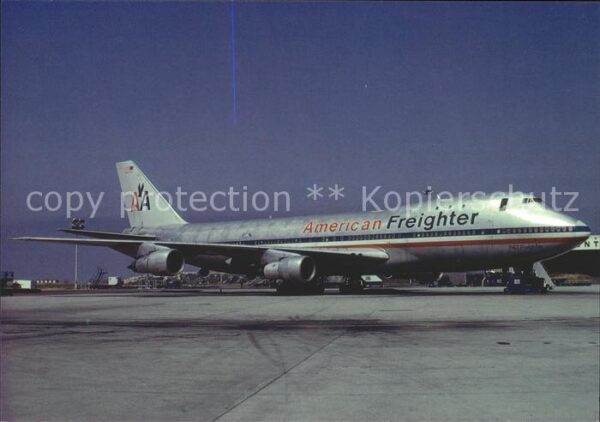 Flugzeuge Zivil American Freighter Boeing 747-123SCD N9