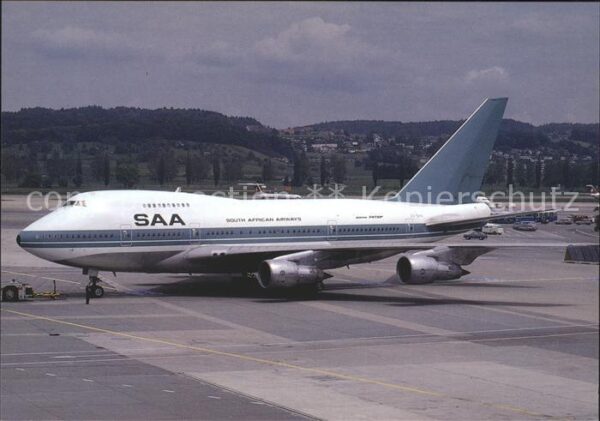 Flugzeuge Zivil SAA-South African Airways Luxair cs Boe