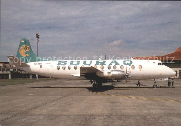 Flugzeuge Zivil Bouraq Vickers 843 Viscount PX-IVY c/n