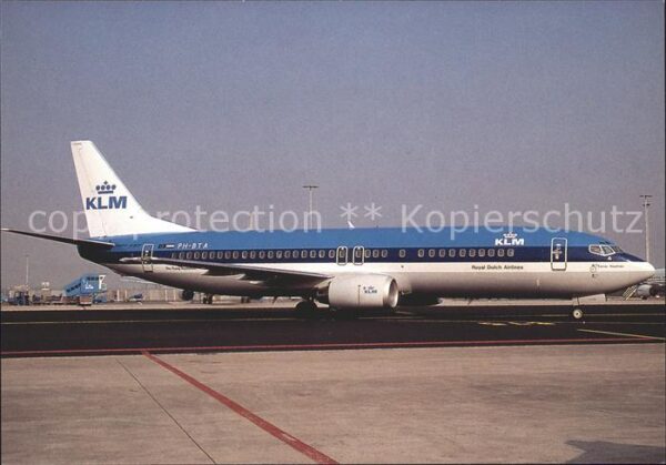 Flugzeuge Zivil KLM Royal Dutch Airlines Boeing 737-406