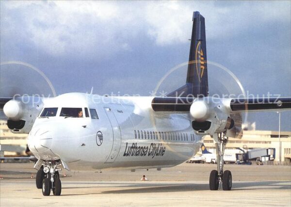 Lufthansa Fokker 50