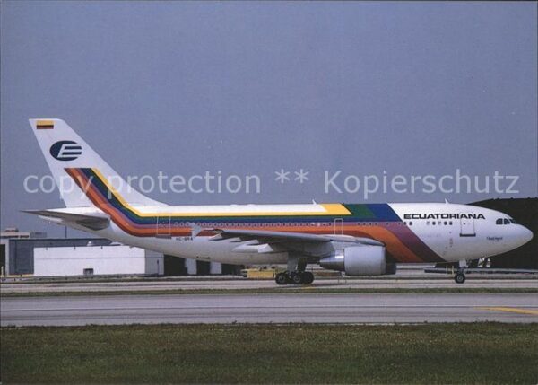 Flugzeuge Zivil Ecuatoriana Airbus A310-304 HC-BRA c/n