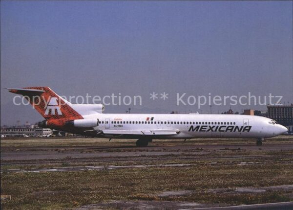 Flugzeuge Zivil Mexicana Boeing 727-264 XA-MED c/n 2215