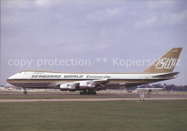 Flugzeuge Zivil Seabord World Containership Boeing 747-
