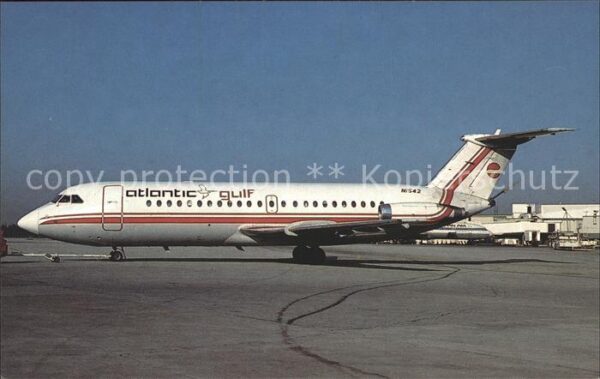 Flugzeuge Zivil Atlantic Gulf BAC 1-11 203AE NI542