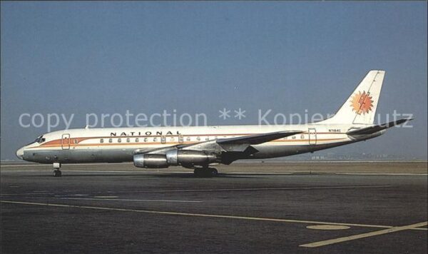 Flugzeuge Zivil National McDonnell Douglas DC-8-32 N718