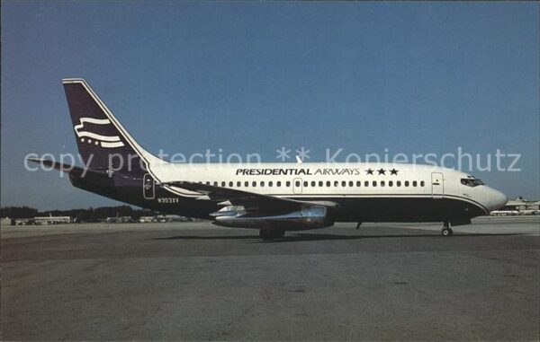 Flugzeuge Zivil Predidential Airways Boeing 737-230C N3