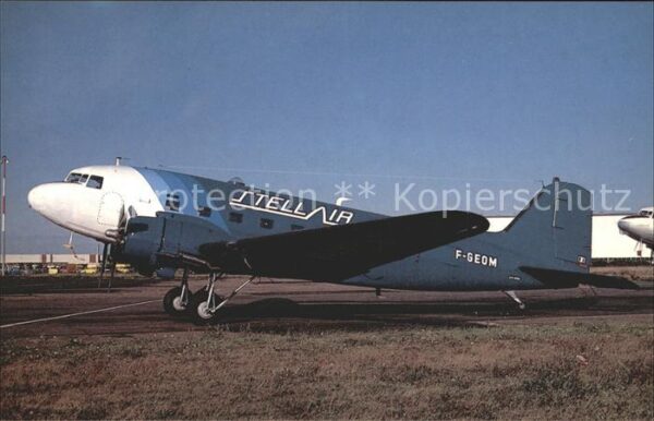 Flugzeuge Zivil Stellair dark blue colors McDouglas DC-