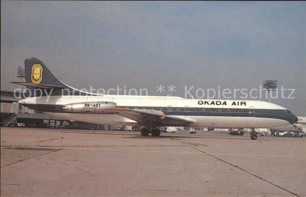 Flugzeuge Zivil Okada Air Nigeria Aerospatiale Caravell