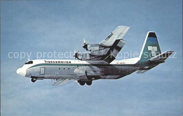 Flugzeuge Zivil Transamerica Airlines Lockheed Hercules