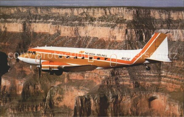 Flugzeuge Zivil Nevada Airlines Douglas DC-3 N163E
