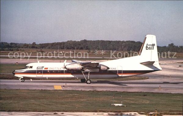 Flugzeuge Zivil Britt Airlines Fairchild Hiller FH-227