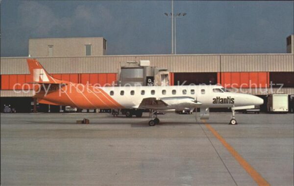 Flugzeuge Zivil Atlantis Airlines Swearingen Metro II N