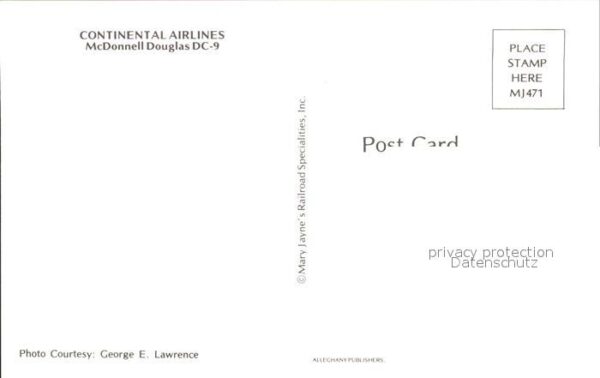 Flugzeuge Zivil Continental Airlines McDonnell Douglas – Bild 2