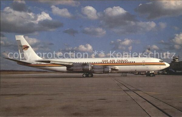 Flugzeuge Zivil Gas Air Cargo Boeing B707-338C 5N-ARQ c