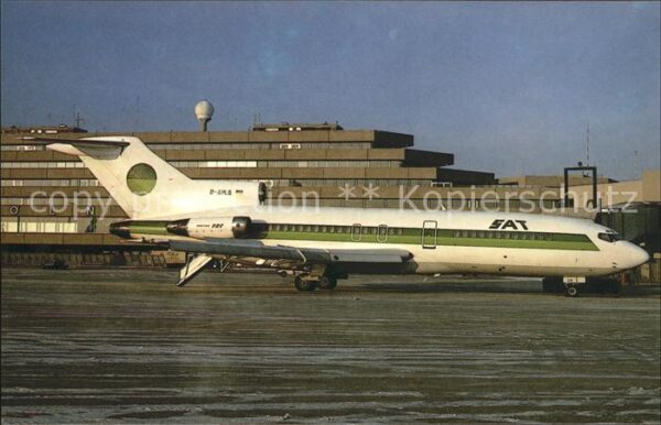 Flugzeuge Zivil SAT Fuggesellschaft Boeing B727-89 D-AH