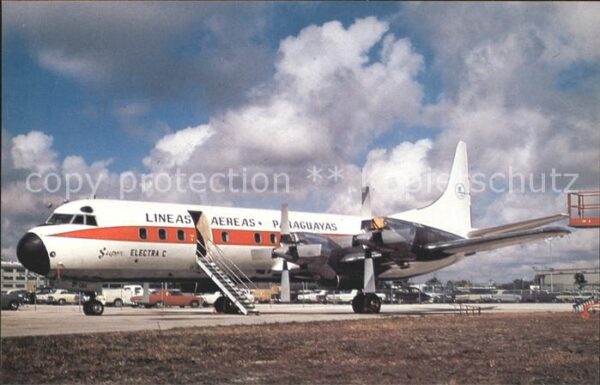 Flugzeuge Zivil Lineas Aereas Paraguayas Lockheed L-188
