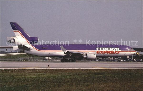 Flugzeuge Zivil Federal Express McD Douglas MD-11F N601