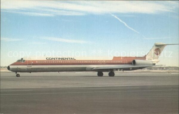 Flugzeuge Zivil Continental MD-80