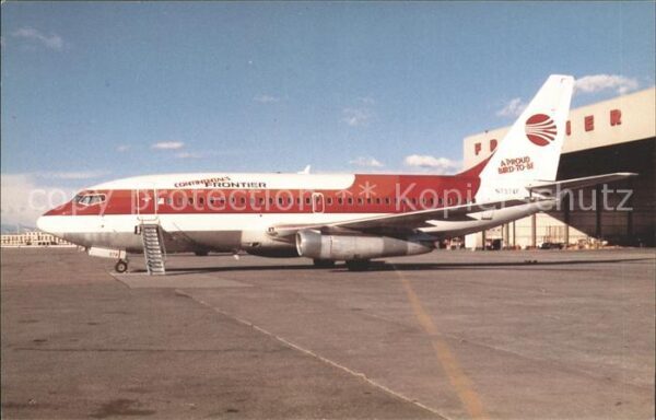 Flugzeuge Zivil Continental Frontier B-737 N7374F