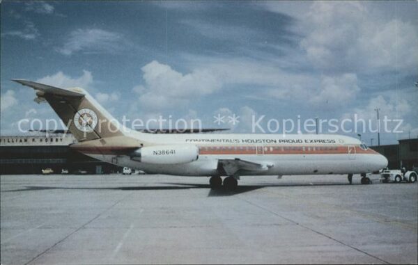 Flugzeuge Zivil Continentaol Houston Proud Express DC-9
