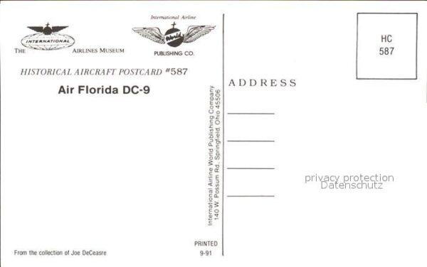 Flugzeuge Zivil Air Florida DC-9 N75AF – Bild 2