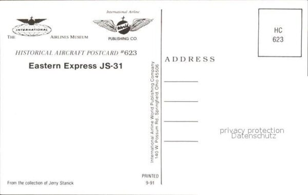 Flugzeuge Zivil Eastern Express JS-31 N990AX – Bild 2