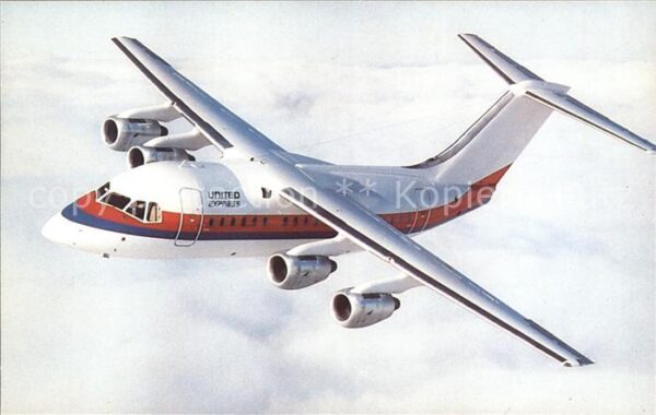 Flugzeuge Zivil United Express BAe 146-100