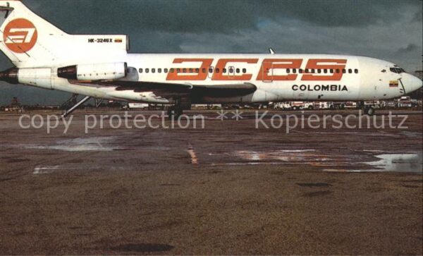 Flugzeuge Zivil Aces Colombia Boeing 727-46 HK-3246X c/