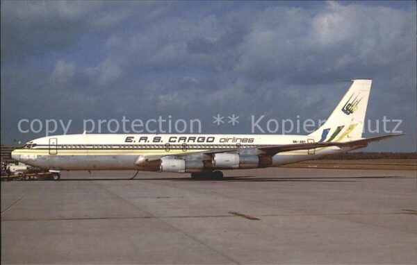 Flugzeuge Zivil EAS Cargo Airlines Boeing 707-351C 5N-A