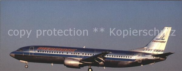 Flugzeuge Zivil Piedmont Airlines Boeing 737-401 N406US