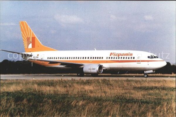 Flugzeuge Zivil Hispania Boeing 737-329 EC-EBX