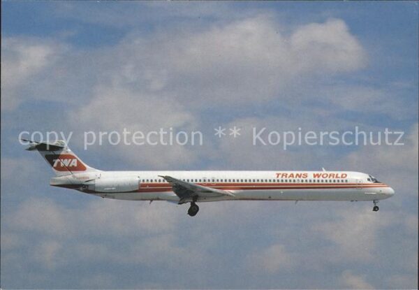 Flugzeuge Zivil Trans World McDonnell Douglas MD83 N-93