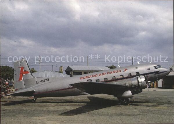Flugzeuge Zivil Soriano Air Cargo Super DC-3 C-117D RP-