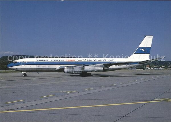 Flugzeuge Zivil Kuwait Airways Cargo Boeing 707-331C OD