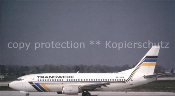 Flugzeuge Zivil Transwede Boeing 737-3Y0 SE-DLN c/n 237