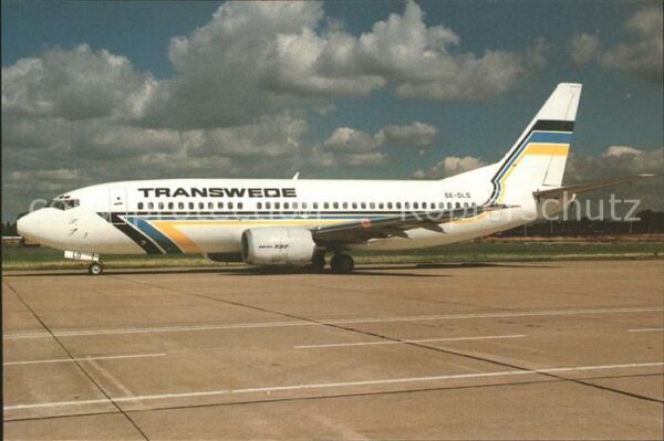 Flugzeuge Zivil Transwede Boeing 737-300 SE-DLO c/n 237