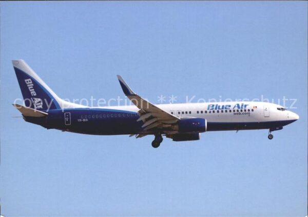 Flugzeuge Zivil Blue Air B-737-BAS YR-BIA c/n 29925