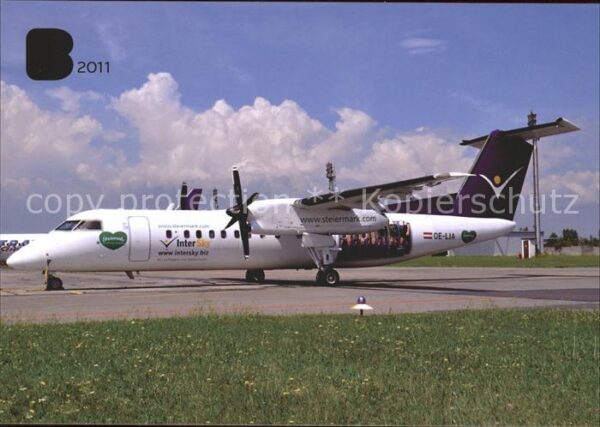 Flugzeuge Zivil Inter Sky DHC-8-300 OE-LIA