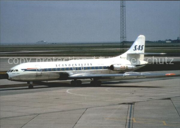 Flugzeuge Zivil SAS Scandinavian Caravelle III OY-KRF c