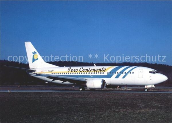 Flugzeuge Zivil Aero Continente B-737-3Q4 YU-AON c/n 24