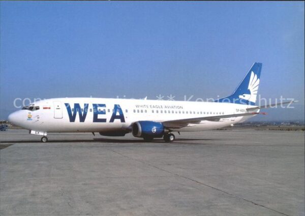 Flugzeuge Zivil White Eagle Aviation Boeing B737-400 SP